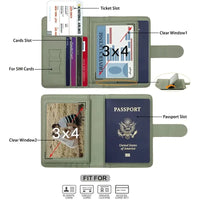 Portable travel passport Cover
