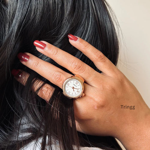 Classic Finger Elastic Ring Watch