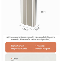 Magnetic Curtain Buckles