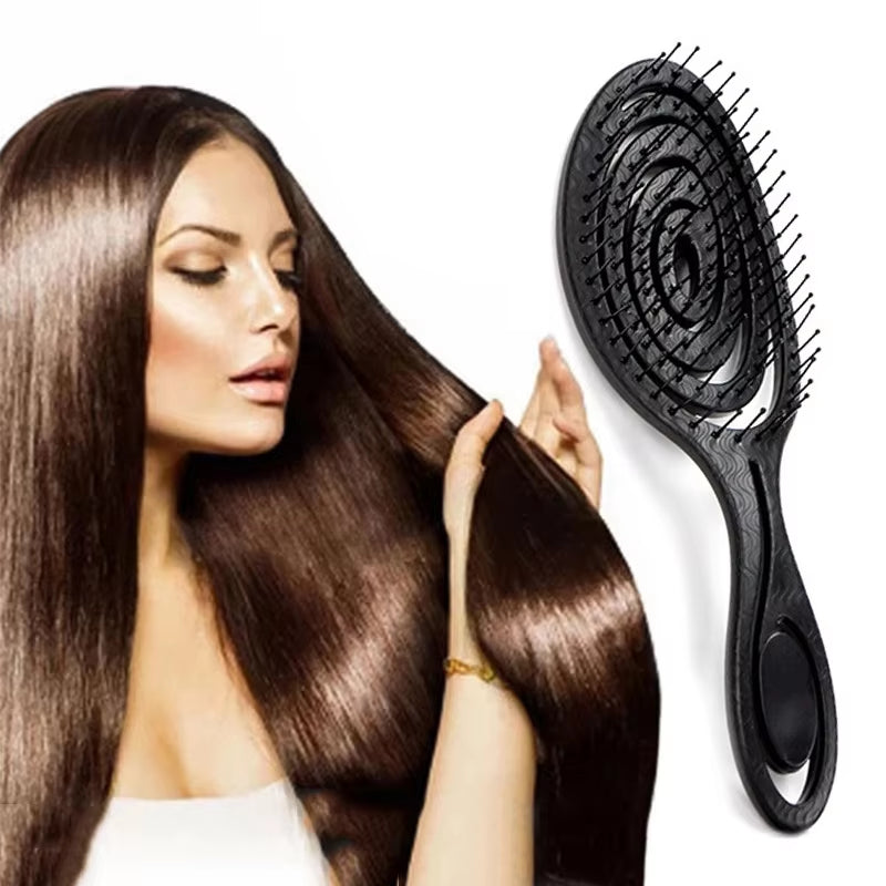 Foldable Soft Bristle Hairbrush