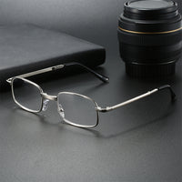 Portable Folding Metal Reading Glasses