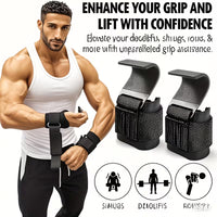 Exercise Weightlifting Wrist Hooks