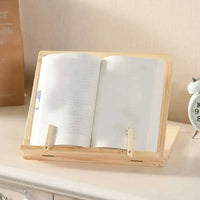 Portable Wood Bookends Stand