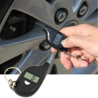 Digital LCD Mini Keychain Tire Pressure Gauge