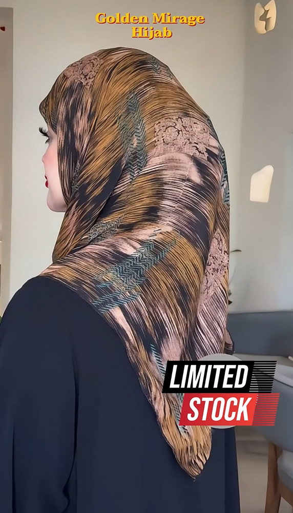 Golden Mirage Hijab