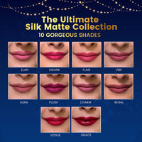 10-in-1 Mini Silk Matte Liquid Lipstick Set