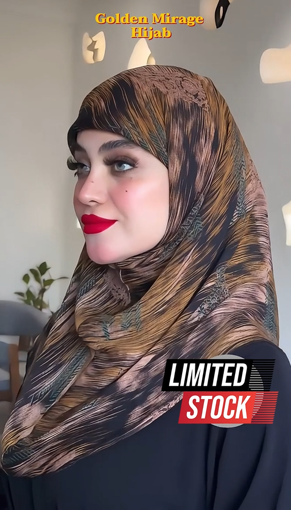 Golden Mirage Hijab