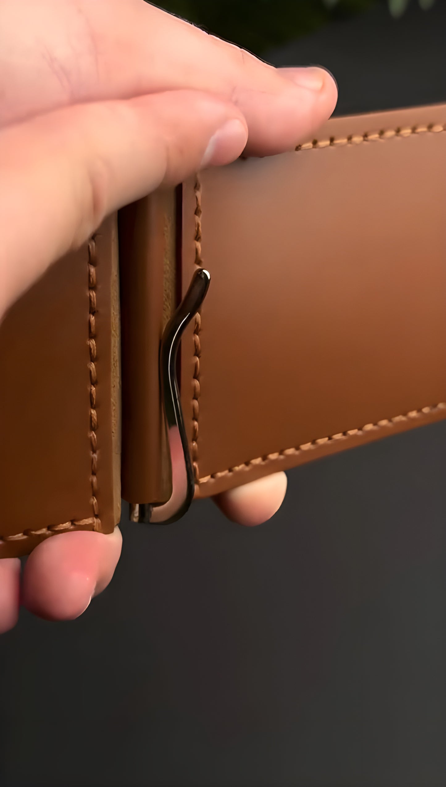 QuickSlide Leather Wallet