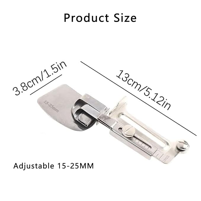 Adjustable Sewing Rolled Hemmer Foot