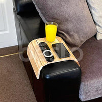 Flexible Wooden Sofa Arm Tray