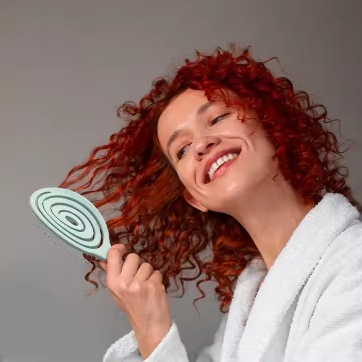 Foldable Soft Bristle Hairbrush