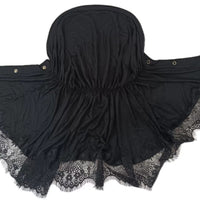 Elegant Lace Collar Hijab Cap