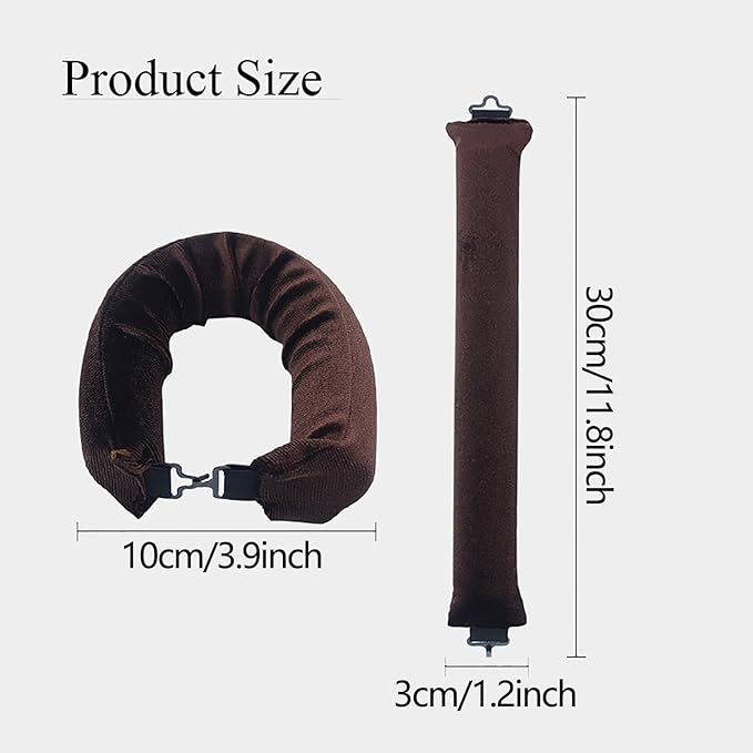 Heatless Curls Rolling Overnight Hair Curlers