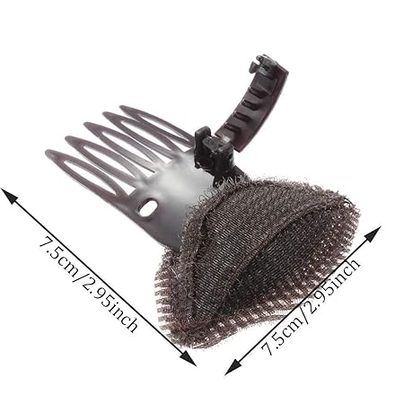 Fluffy Hair Pad Sponge Clip