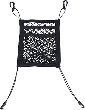 Mesh Cargo Net Hook Storage Organizer