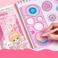 Spirograph Geometric Drawing Ruler Set