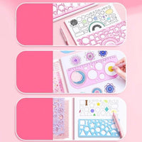 Spirograph Geometric Drawing Ruler Set