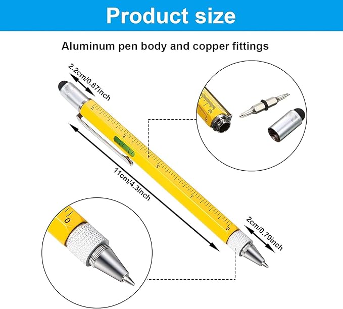 7-in-1 Multifunction Stylus Pen