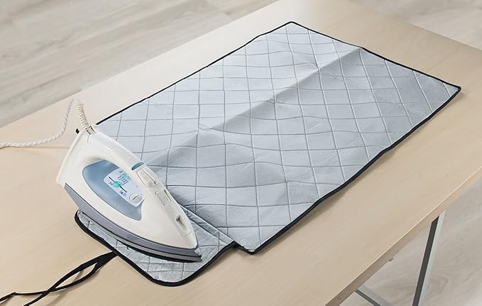 Magnetic Ironing Mat Heat Resistant with Silicone Pad