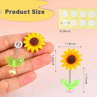 Cute Sunflower Car Dashboard Decor