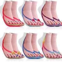 3D Printing Pattern Flip Flop Socks for Women
