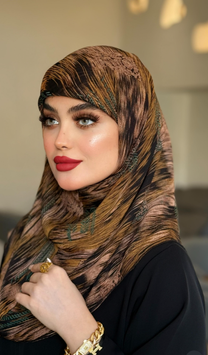 Golden Mirage Hijab