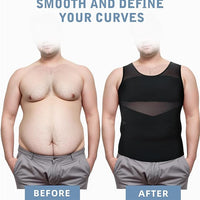 Menโs Compression Shirt Body Shaper