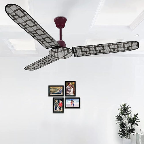 4Pcs Dust Proof Three Blade Ceiling Fan Cover