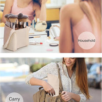 Stand-Up Makeup Brush Holder