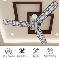 4Pcs Dust Proof Three Blade Ceiling Fan Cover