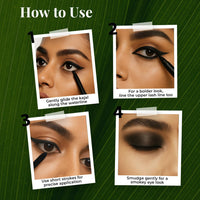 2-in-1 Herbal Eyeliner + Kajal