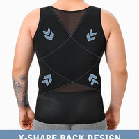 Menโs Compression Shirt Body Shaper