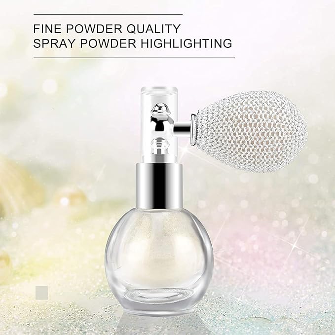 Sparkle Glitter Highlighter Powder Spray