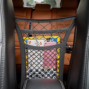 Mesh Cargo Net Hook Storage Organizer