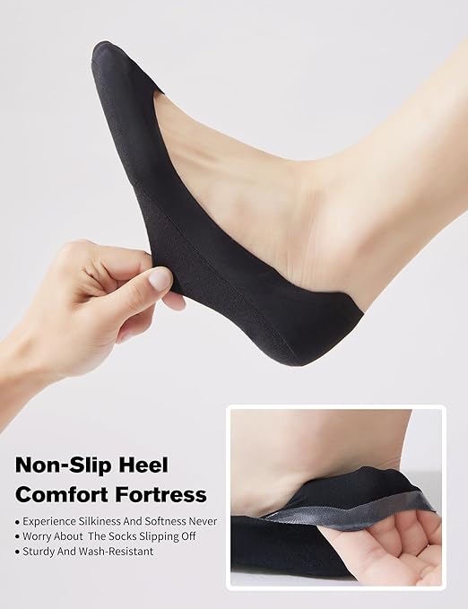 Soft Sponge Invisible Boat Socks