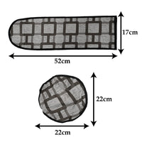 4Pcs Dust Proof Three Blade Ceiling Fan Cover