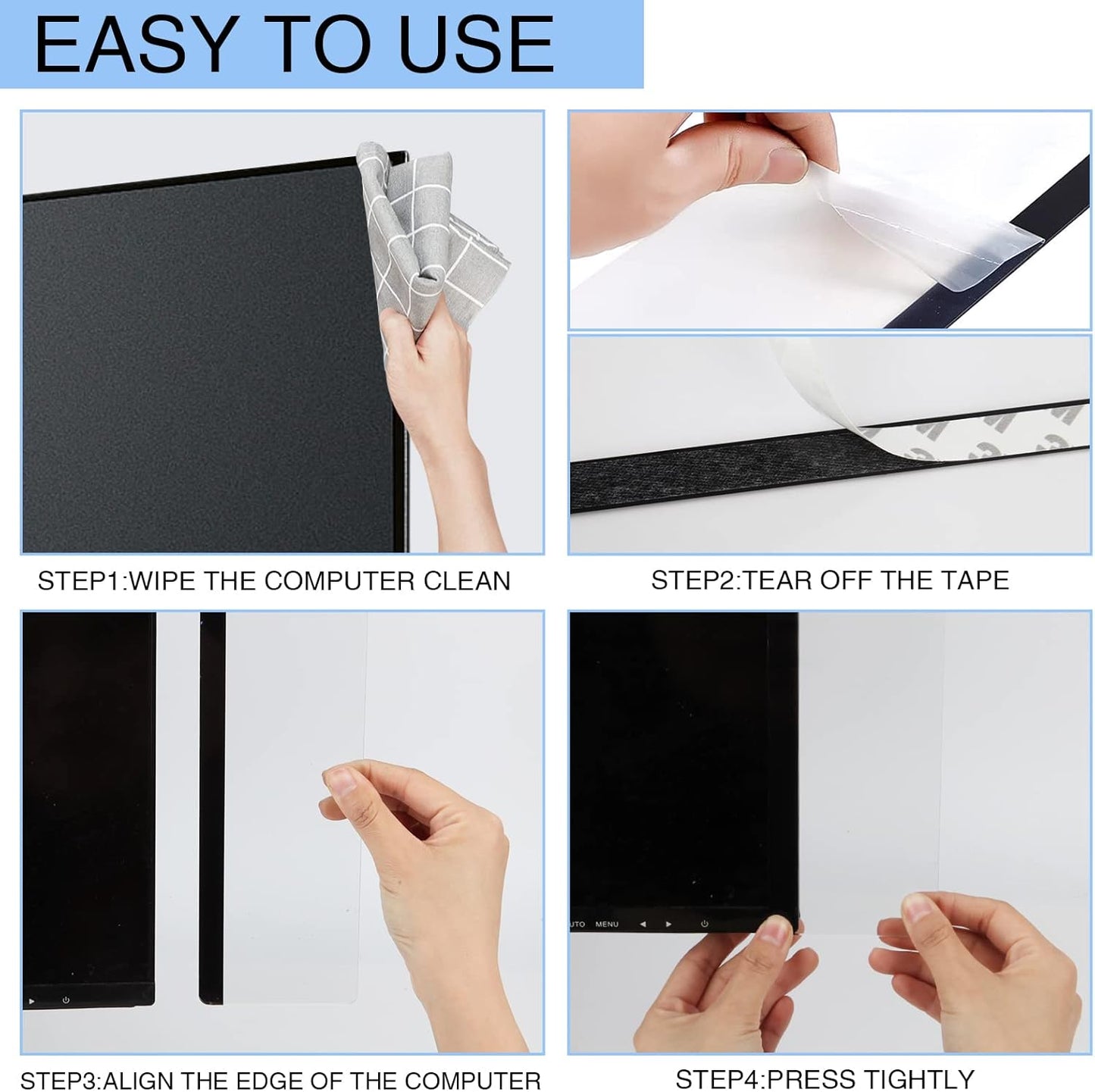 Smooth Monitor Memo Board