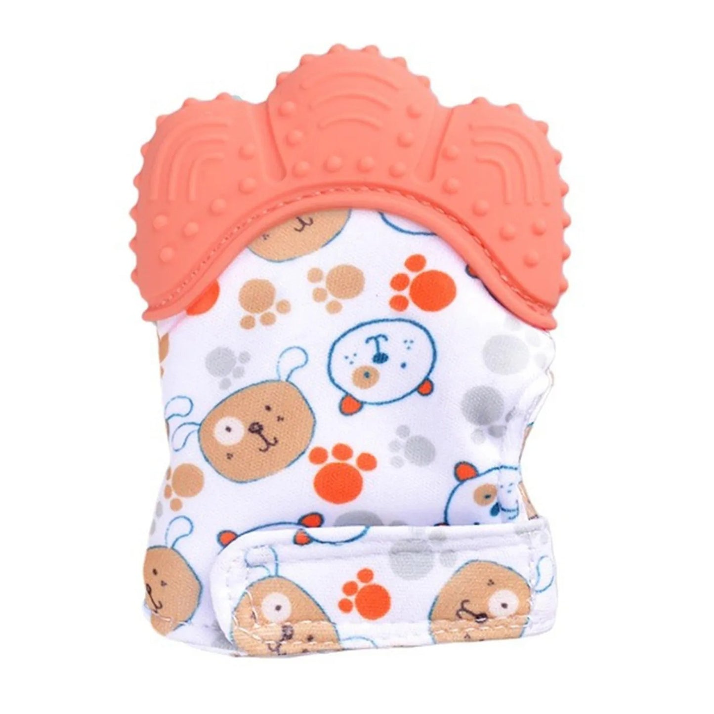 Newborns Baby Silicone Molar Teether Gloves