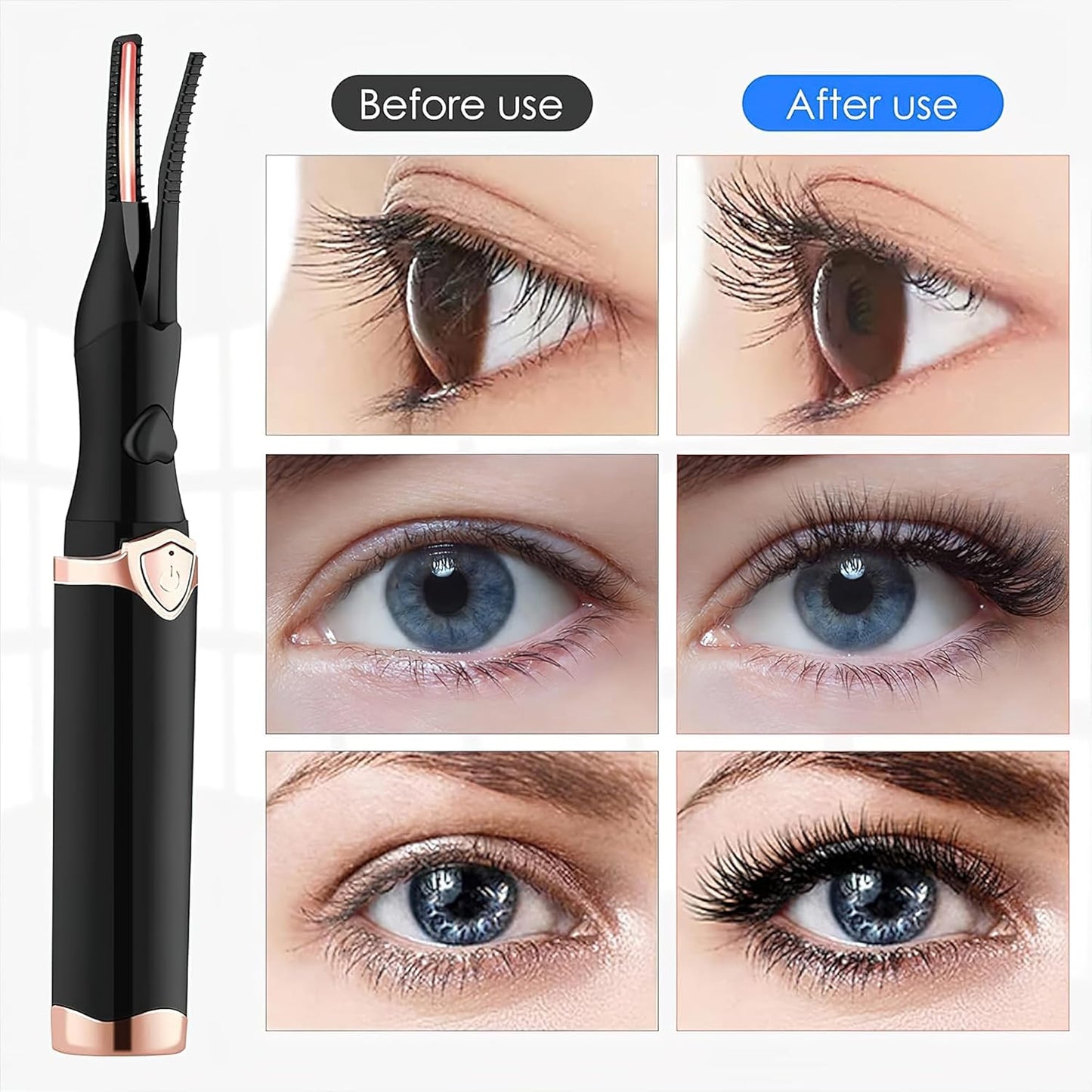 Instant Glam Electric Heated Eyelash Curler