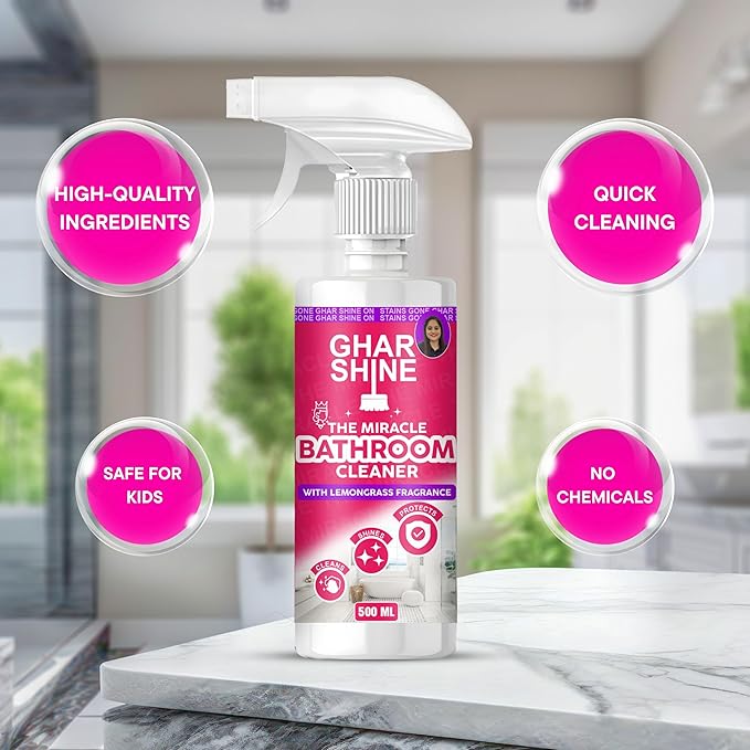 Ghar Shine Bathroom Cleaner Liquid