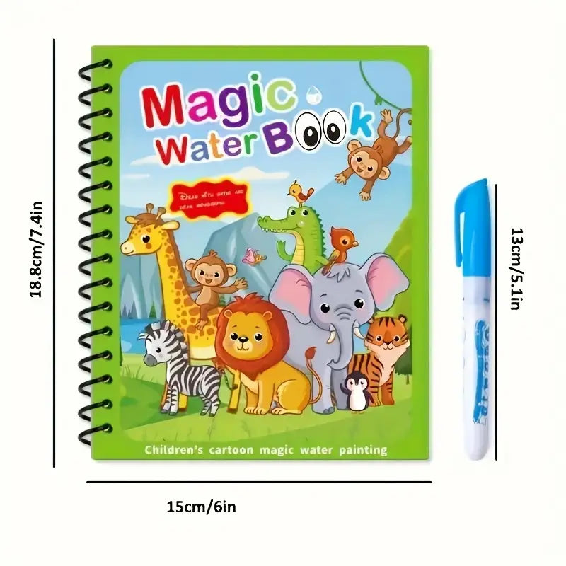 Reusable Watercolor Activity Book