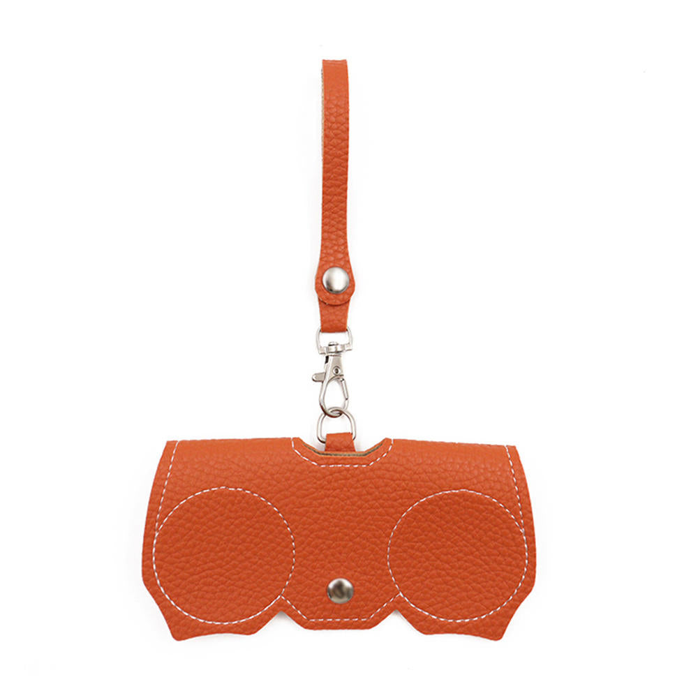 Embossed Pure Leather Glasses Cover