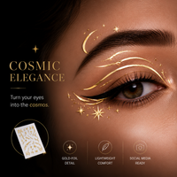 Reusable Graphic Eyeliner Sticker