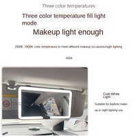 Adjustable LED Car Mirror