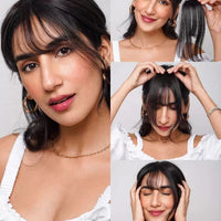 Wispy Clip-In Bangs