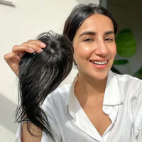 Clip-In Hair Topper with Bang