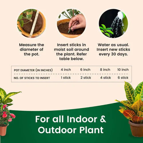 Magic Plant Grow Fertilizer Sticks