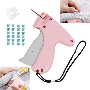 Portable Quick Clothing Fixer With Buckles Micro Stitch Tag