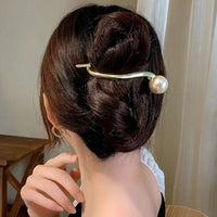 Sweet Barrettes Pearl Hair Grips