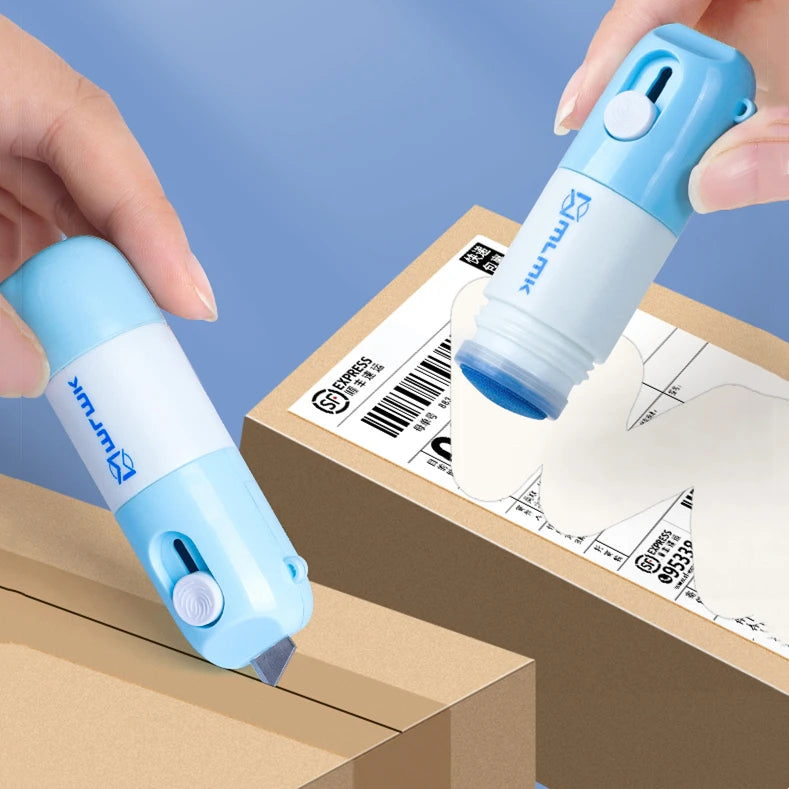 2-in-1 Thermal Paper Repair Fluid with Opening Knife